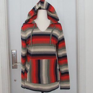 VOLCOM JEANS Women's Cotton Blend Relaxed Fit Long Sleeve Hoodie Sweater Pockets